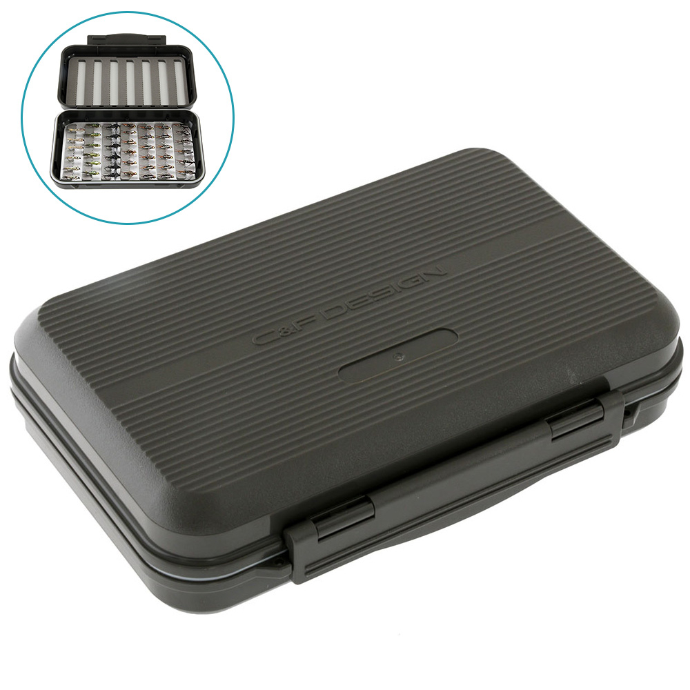 C&F Design C&F Design Waterproof Fly Box - 14 Row 3 C&F Design C&F Design Waterproof Fly Box - 14 Row