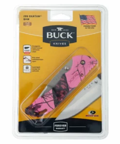 Buck Knives Buck 286 Bantam Folder Clam Blaze Pink Camo