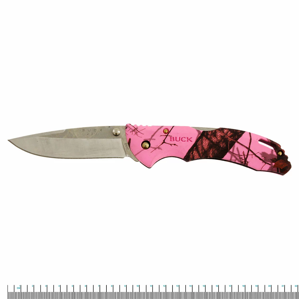 Buck Knives Buck 286 Bantam Folder Clam Blaze Pink Camo 7 Buck Knives Buck 286 Bantam Folder Clam Blaze Pink Camo - Image 5
