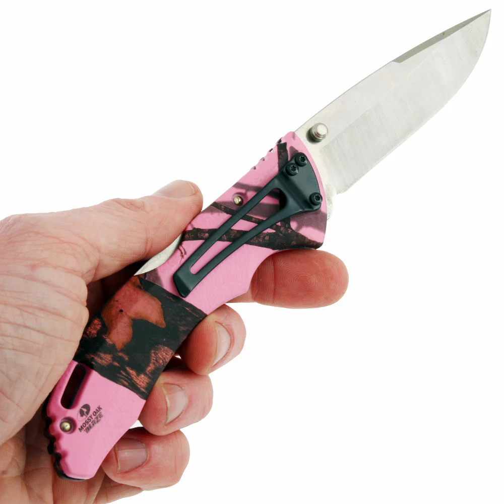 Buck Knives Buck 286 Bantam Folder Clam Blaze Pink Camo 8 Buck Knives Buck 286 Bantam Folder Clam Blaze Pink Camo - Image 6