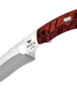 Buck Knives Buck 536 Open Season Skinner Knife Red Wood DymaLux Handle
